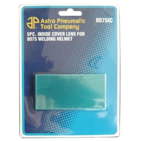 Astro Pneumatic LENS INSIDE CVR F/8075 WELD HELMET 5PC AO8075IC